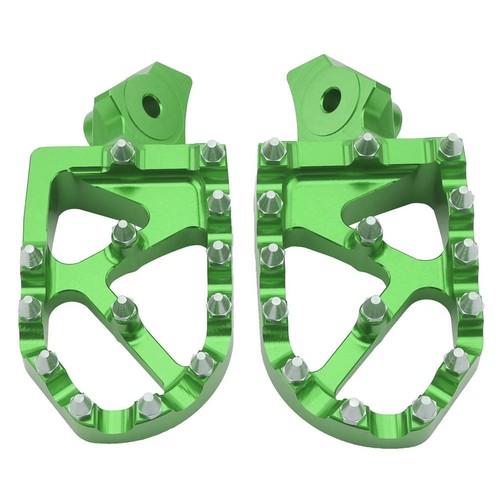 Green cnc foot pegs - green, pedal