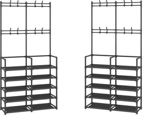 Tier space saving - 10-tier, rack