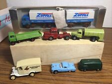 7 Small Model Vehicles Railway