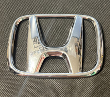 HONDA - VINTAGE CAR BADGE / EMBLEM (S6A) - 105 X 86  MM