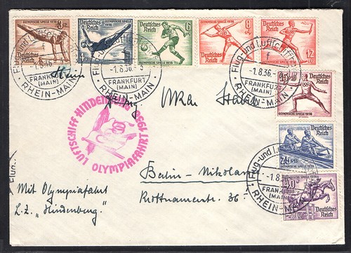 Zeppelin set letter - set, olympic