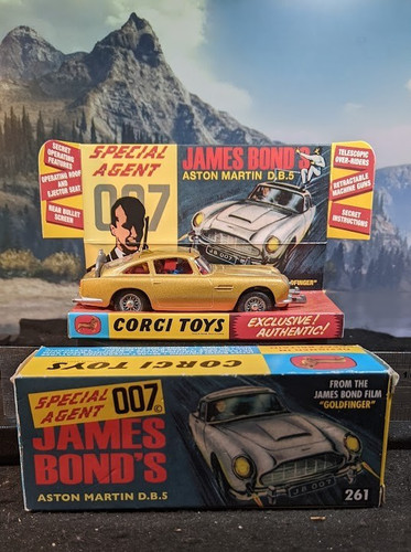 Corgi 261 james bond aston - bond,