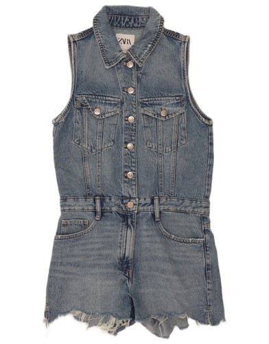 Zara womens sleeveless denim - sleeveless,