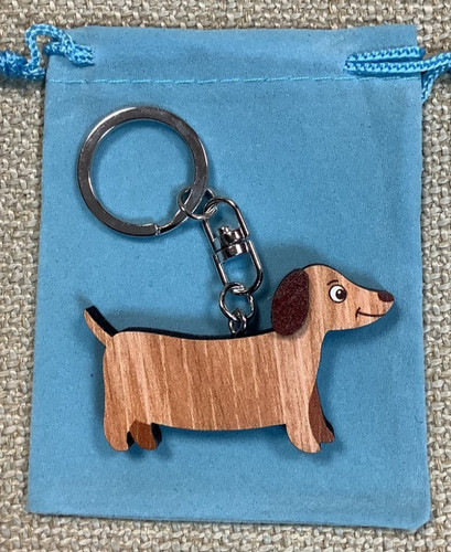 Dachshund chunky wooden - dachshund,