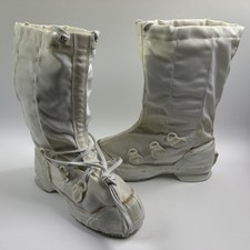 Military Mukluk Boots Mens Size 8 White Nylon Snow Cold Weather Made Canada