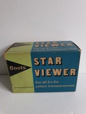 Boots 35/828 Viewer for 35mm and 828 (Bantam) Slides - Untested