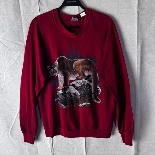 Vintage jerzees mountain lion - jerzees,
