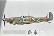 Squadron print spitfire iia - squadron,