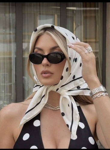 Luxury 70cm silk satin polka - luxury,