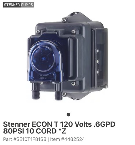Stenner econ peristaltic - stenner, econ-t