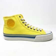 PF Flyers Center Hi Yellow White Mens Retro Sneakers PM11OH2H