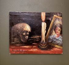 Antique Hungarian Memento Mori