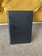 A5 Rare Filofax Buckingham rare vintage black ribbed 1996 organiser - read desc