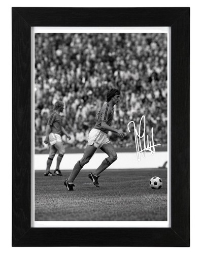 Johan cruyff signed autograph - johan,