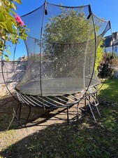Springfree Oval Medium Trampoline  (Spring Free) 8x11ft With Step Ladder