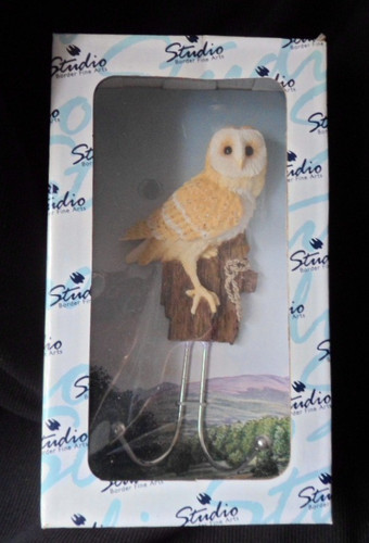 Barn owl wall - hook, border