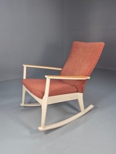 Vintage 1960s Parker Knoll Rocking Chair Original Upholstery Retro EB10628 MNOR