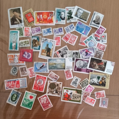 Stamps from russia all - 55,
