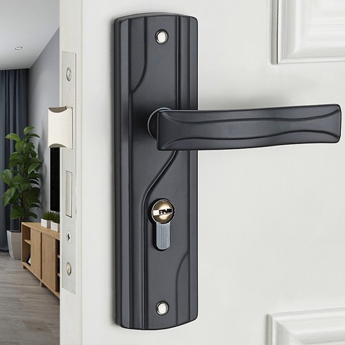 Door handle set key cylinder - set, w/key