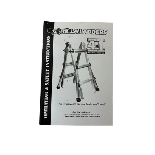 Gorilla ladder 1 - 4,