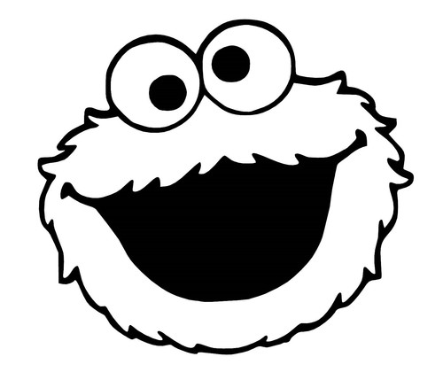 Cookie monster muppet vinyl - cookie,