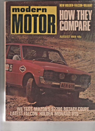 Modern motor 1969 aug holden - 1969,