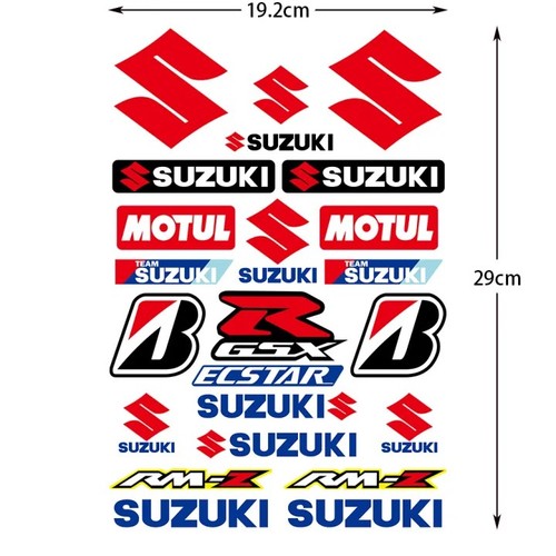 Suzuki gsxr sheet - sheet, a4