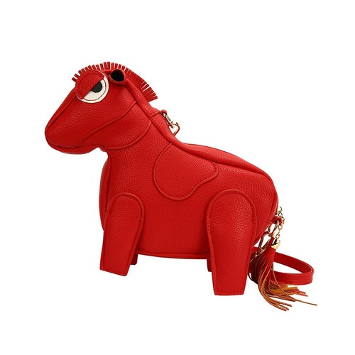 Women horse shoulder bag - women's,