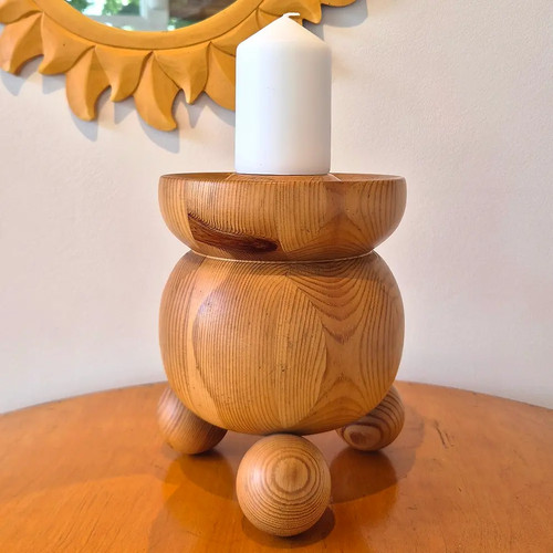 1970 brutalist candle - brutalist,