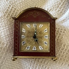 Vintage brass kaiser mantle - brass,