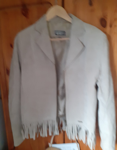 Leather fringe tasselled - ,