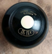 THOMAS TAYLOR (BOWLS) LTD BLACK CROWN GREEN BOWLS JACK