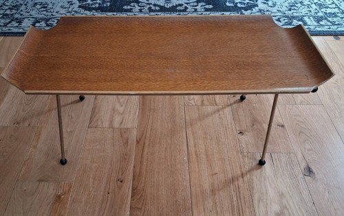 Vintage folding tray table - vintage, mid
