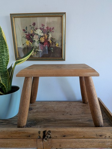 Vintage step stool - step,