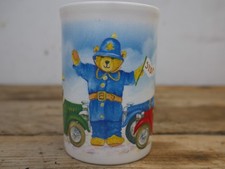 1993 Roy Kirkham Vintage Teddies Teddybear Fuel Car Traffic Police Mug