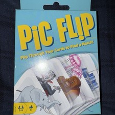 20x Pic Flip Card Game Family