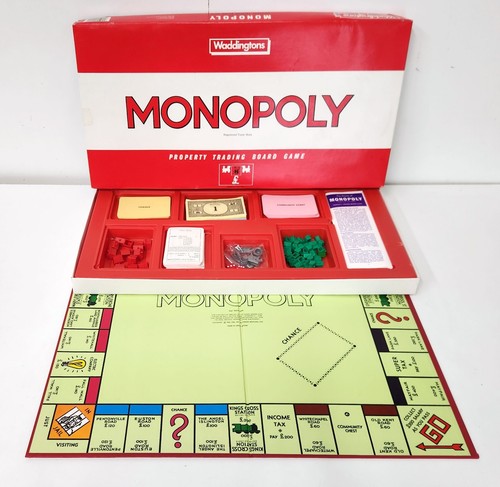 Vintage monopoly waddingtons - vintage,