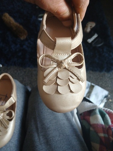 Baby girls gold glitter - girls,