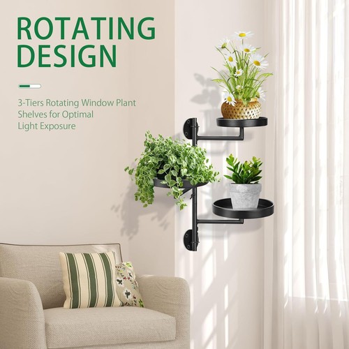 Tier rotating window plant - window,