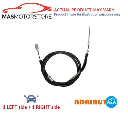 Handbrake cable pair rear - handbrake,