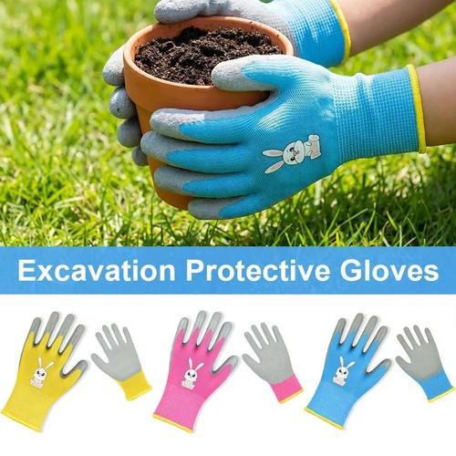 Garden work gloves - gloves, children
