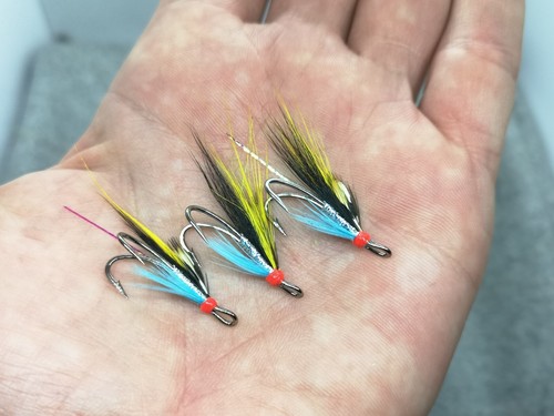 Silver sheep salmon - silver, flies