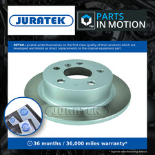 2x Brake Discs Pair Solid fits