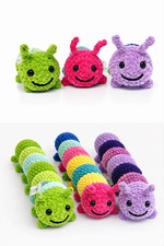 Crochet Caterpillar Plush –