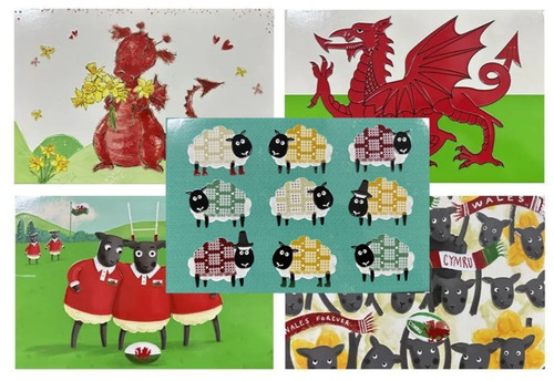 Welsh ceramic tile plaque - ceramic,