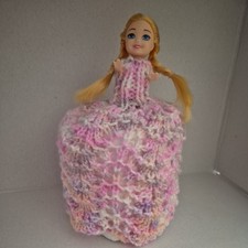 Retro Toilet Roll Cover Doll