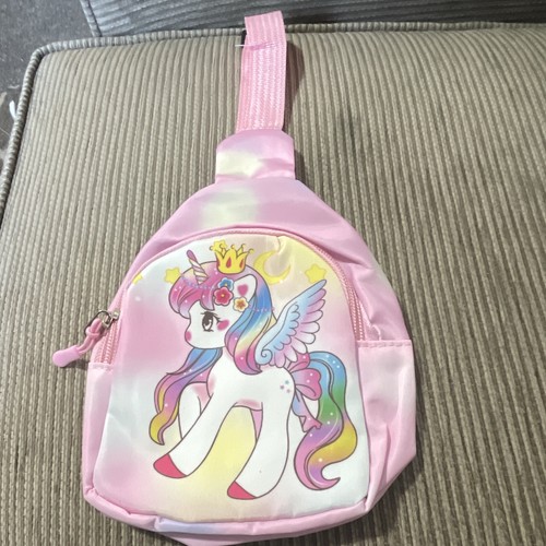 Girls small pink unicorn over - girls,