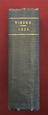 1926 WISDEN - REBOUND WITHOUT
