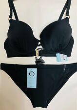 M&S BIKINI BLACK ALL SIZES NEW Sun Protect  Buy Bottom & Top SEPARATELY☀️