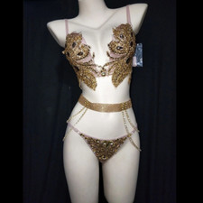 Pole Dancing Diamond Bra